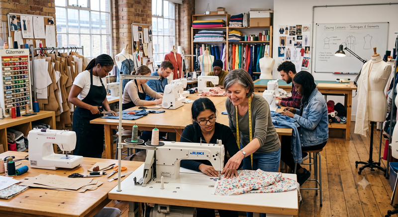 Basic to Intermediate Sewing Lessons