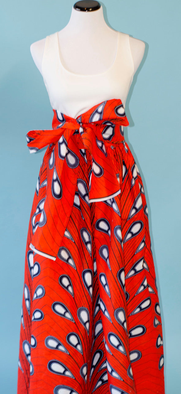 Erica - Ankara Maxi Skirt