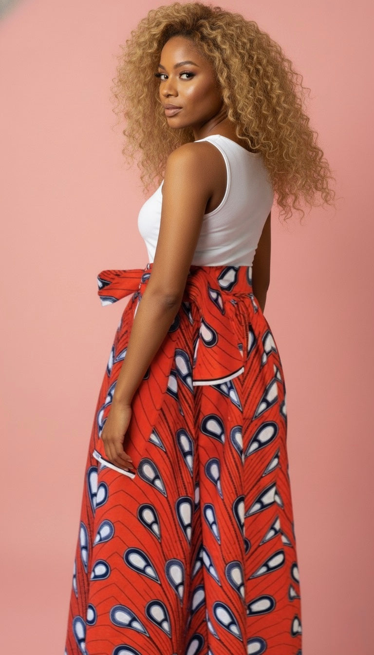 Aacoa | Ankara Maxi Skirt