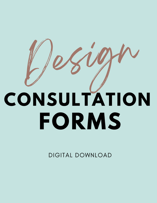 Blank Consultation Forms